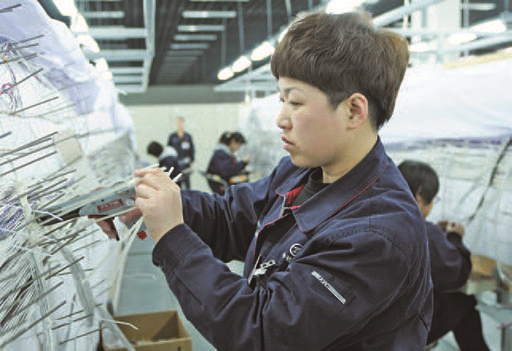 雙手織就航空夢(mèng)&mdash;&mdash;記全國三八紅旗手、航空工業(yè)沈飛線束廠技師鄭秋菊